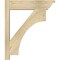 Ekena Millwork Westlake Rough Sawn Traditional Outlooker, Douglas Fir, 6"W x 22"D x 26"H OUT06X22X26WTL01RDF - alternate 3